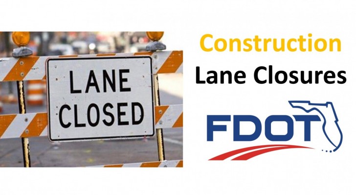 Scheduled lane closures for April 28 - May 4, 2024